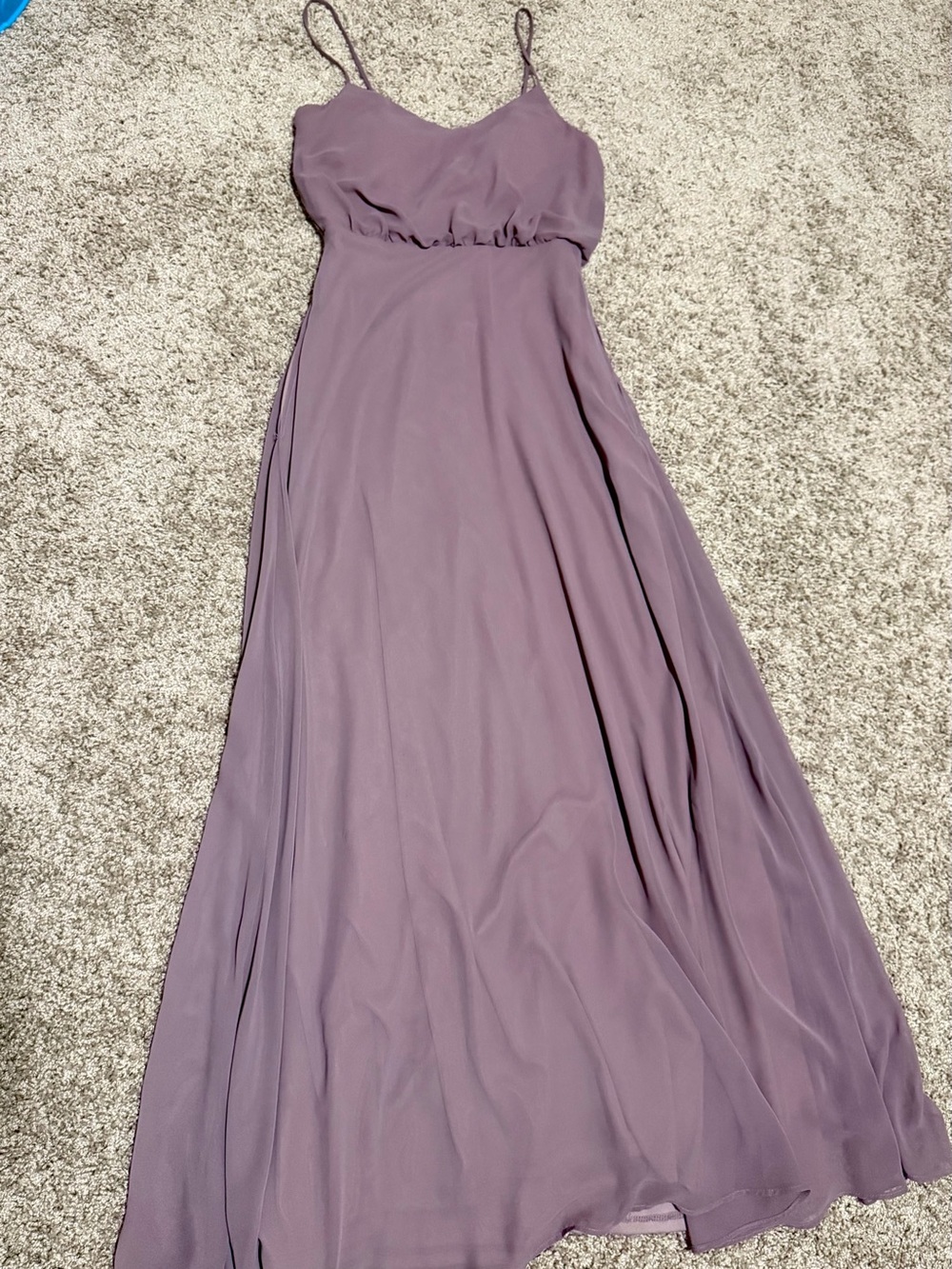 Birdy Grey Dusty Lavender Spaghetti Strap Maxi Dress